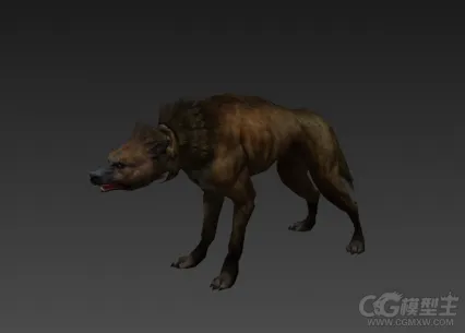 野狗3D模型下载