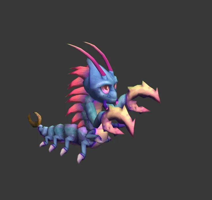 刺拉姆 3d动画模型-1