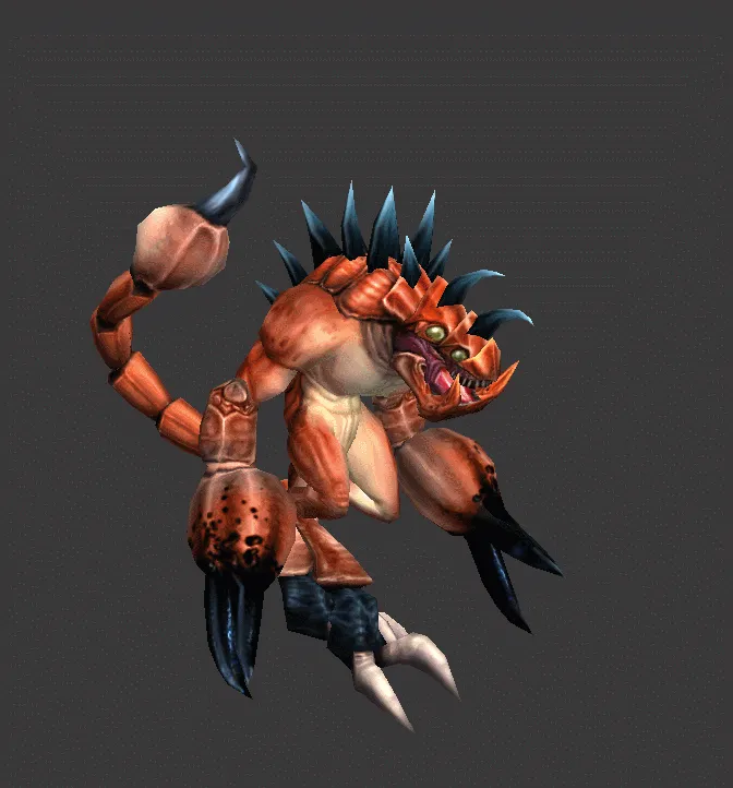 刺尾(Boss形态)3d动画模型