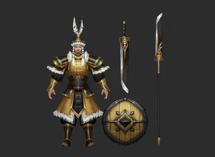鞑靼人 3d模型