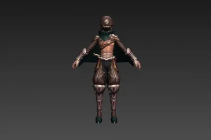 蒙面男勇士 CG模型