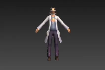 奇异博士 3d模型