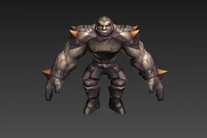 强壮石头人 3D模型