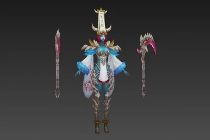 白无常 CG模型