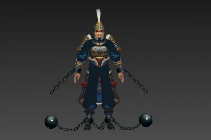 被俘虏的李肃亲卫 3d模型