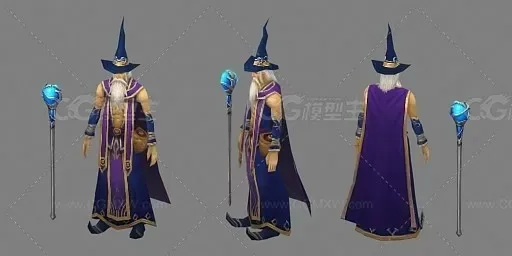 法师二 cg模型-1