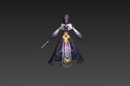 法师袍 CG模型免费下载