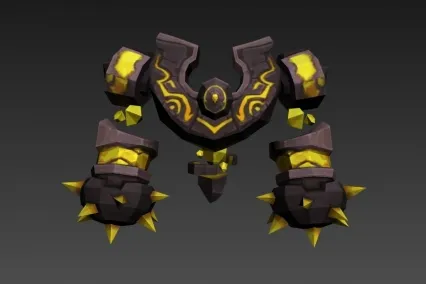符文锤战士 3d模型