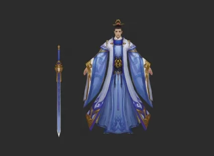 教派弟子 3d模型