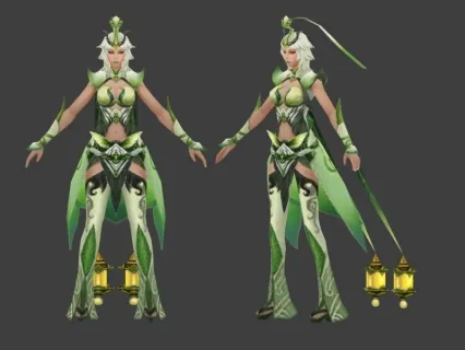 玲珑福地_风师姐3D模型