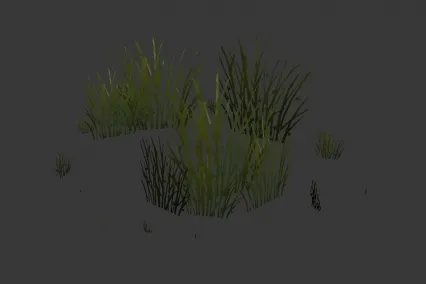 游戏野草简模 3D模型