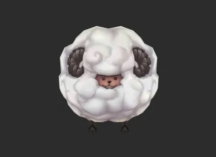 小羊 3d模型