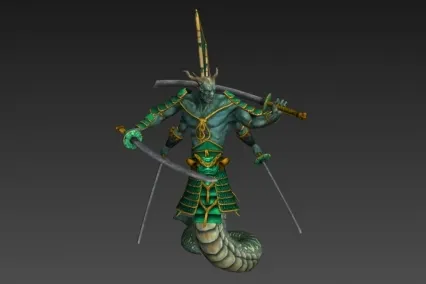 海蛇战士 3D模型免费下载