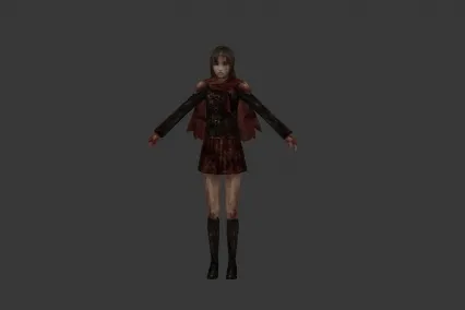 最终幻想血迹女人 cg模型