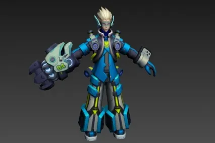 机甲狄仁杰 3D模型