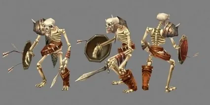 骷髅兵 3D模型免费下载