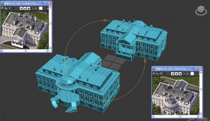 美国白宫3D模型