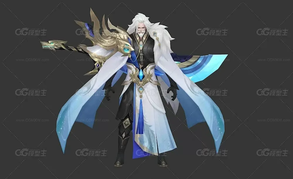 仙侠武侠风3D模型-13