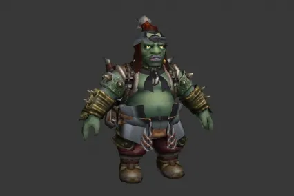 狼族侏儒 CG模型免费下载