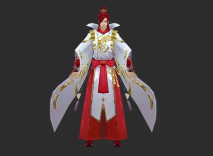 王公 3d模型