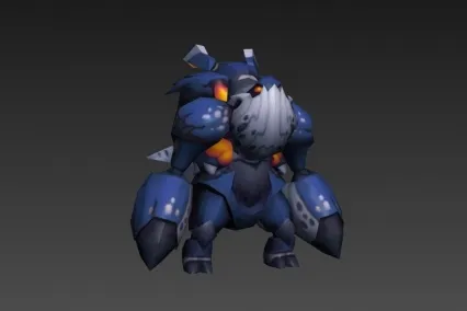 灰蓝能量兽幼体 CG模型免费下载