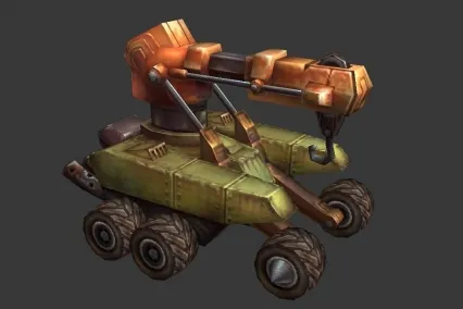 起重吊车 3D模型