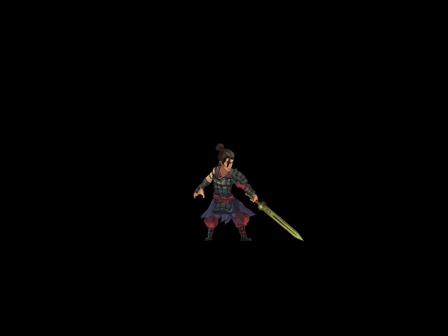蟠溪剑士3d动画模型