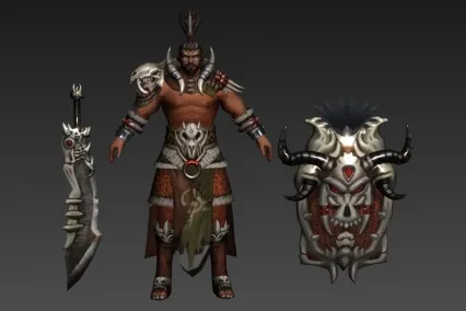 藤甲精锐兵 CG模型