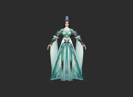 绿柳庄主 3d模型