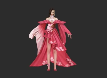 晚礼服 3d模型