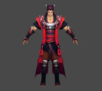 日月神教 男弟子3D模型