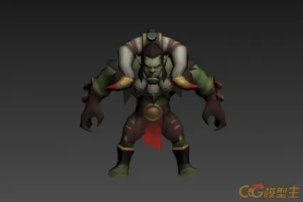兽人战士 cg模型