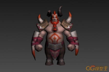 兽身人狂战士 CG模型免费下载