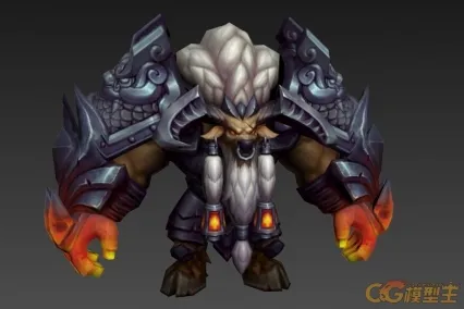 牛魔王高模 3D模型