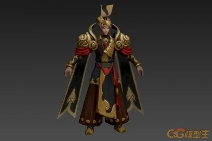秦王嬴政 CG模型