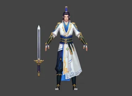困到弟子 3d模型