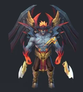 MMO翼战士3D模型 手绘贴图 模型做的真心不错