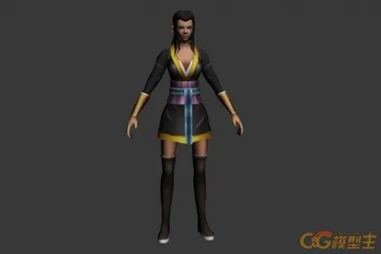怪物模型 弓弩手 cg模型