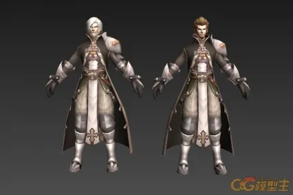 人物模型 中世纪骑士 3d模型