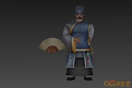 人物模型 管家 cg模型