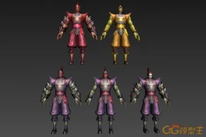 无面傀儡男 3D模型