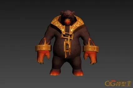 熊战士 CG模型
