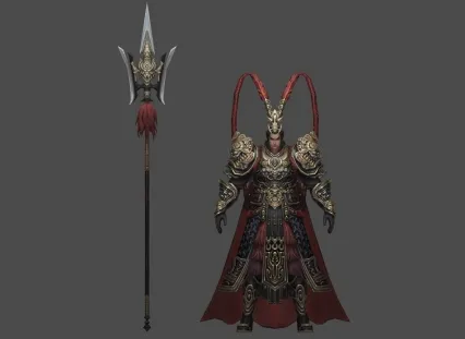 三国题材 方天画戟 吕布 战神 古代人物 希望你们喜欢
