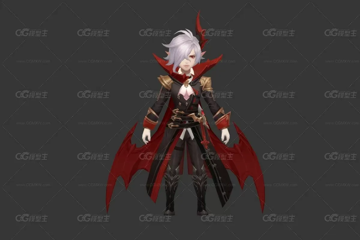 精美游戏角色  爵士  血蝠人  吸血魔人-1