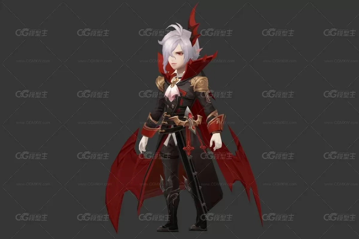 精美游戏角色  爵士  血蝠人  吸血魔人-2
