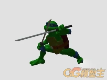 忍者神龟 cg模型