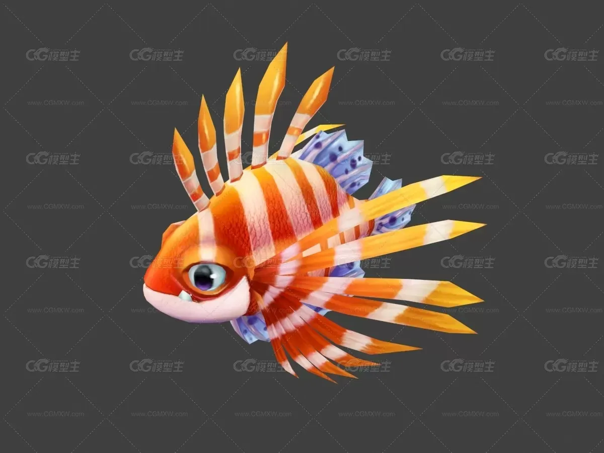 今日新品首发-集结号捕鱼3D模型 3dmax格式和FBX格式 模型品质高 有绑定和游戏动画-11