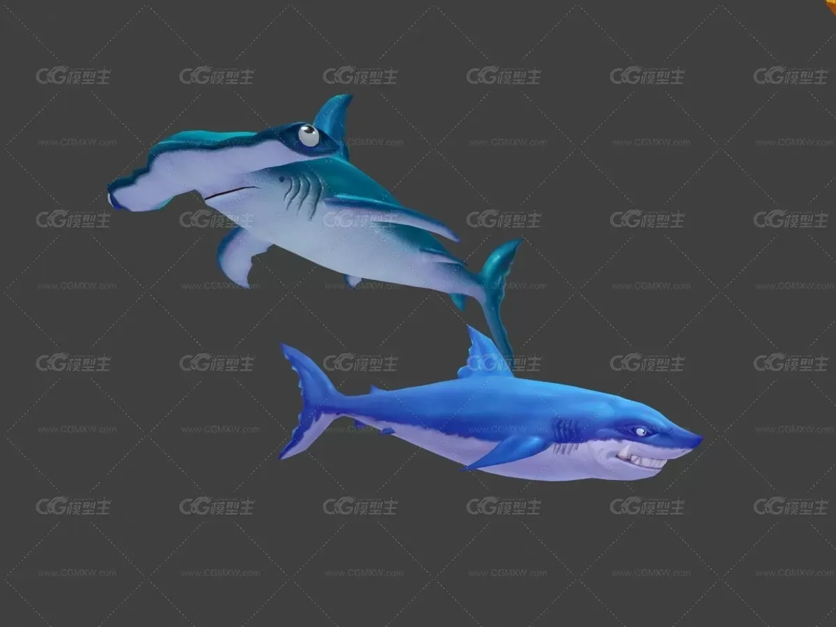 今日新品首发-集结号捕鱼3D模型 3dmax格式和FBX格式 模型品质高 有绑定和游戏动画-16