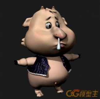 原创胖羊 cg模型