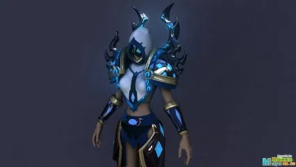 盔甲女战士 CG模型